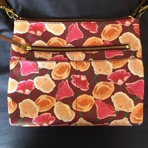 Fossil crossbody purse - floral